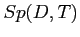 $ Sp(D,T)$