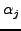 $\alpha_{j}$